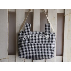 BOLSO PANERA ROSA ZIGZAG  BOLPAN003