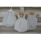 GREEN BABY DRESS SET I WHITH BLOOMER