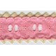 COLOURED EYELET EMBRODERY INSERTION 002