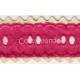 COLOURED EYELET EMBRODERY INSERTION 002