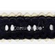 COLOURED EYELET EMBRODERY INSERTION 002