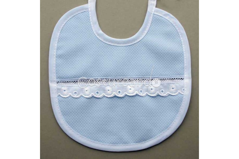 PIQUE BABY BIB