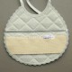 PADDED FABRIC BABY BIB