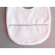 WHITE TINY PIQUE BIB