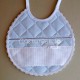 PADDED FABRIC BABY BIB