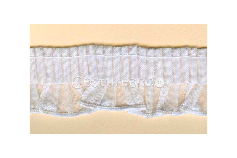 GATHERED TRIM SCALLOPED EDGED 003