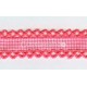 PLAIN COLOUR RIBBON PICOT EDGED 001